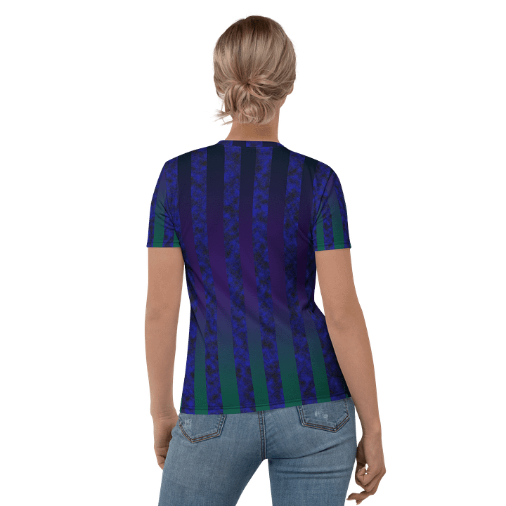 Ocean Stripes Fitted T-Shirt product image (1)