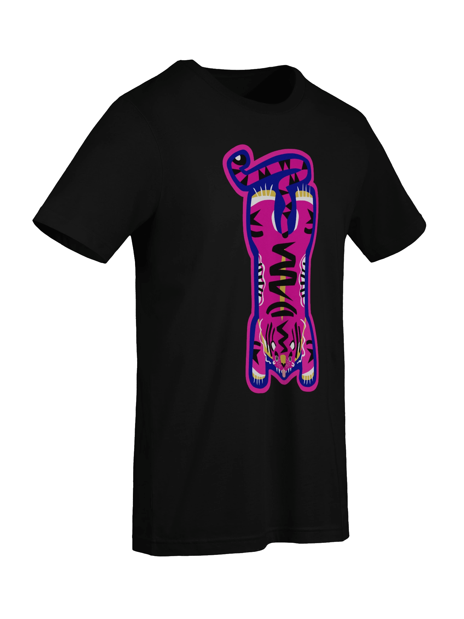 Pink and Blue Tiger - T-Shirt product image (10)
