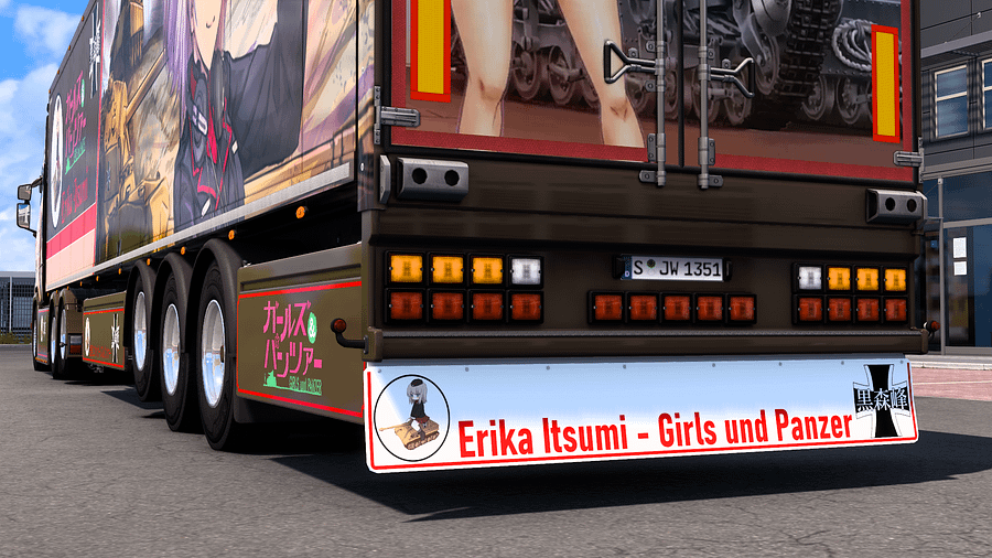 [ETS2] Erika Itsumi - Girls und Panzer [Combo Skin] product image (9)