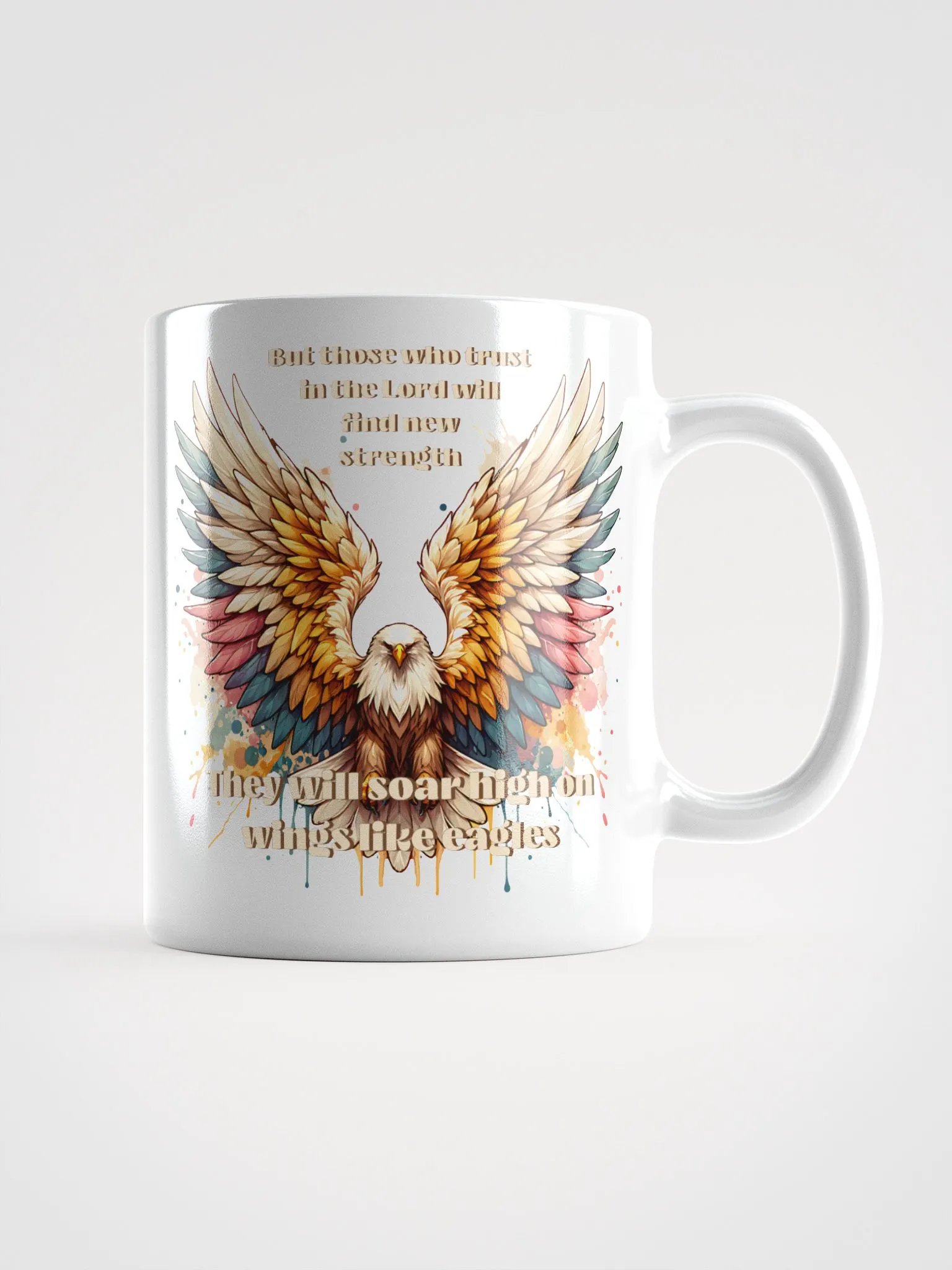 Wings Like Eagles Mug product image (2)