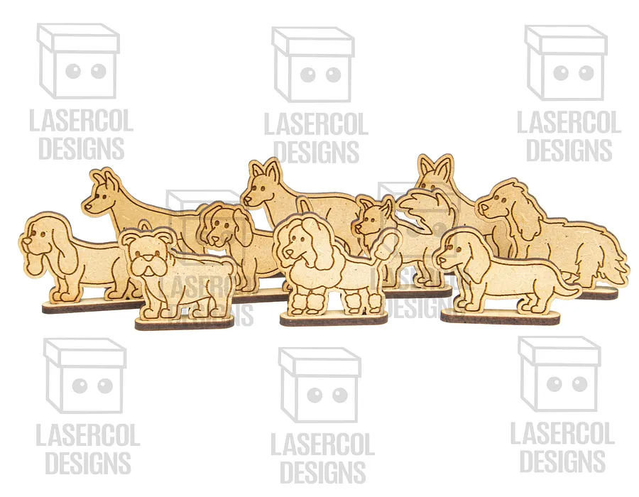 Dog Hotel Box Paint Kit DIY Cut Outs - Laser Cut Files product image (7)