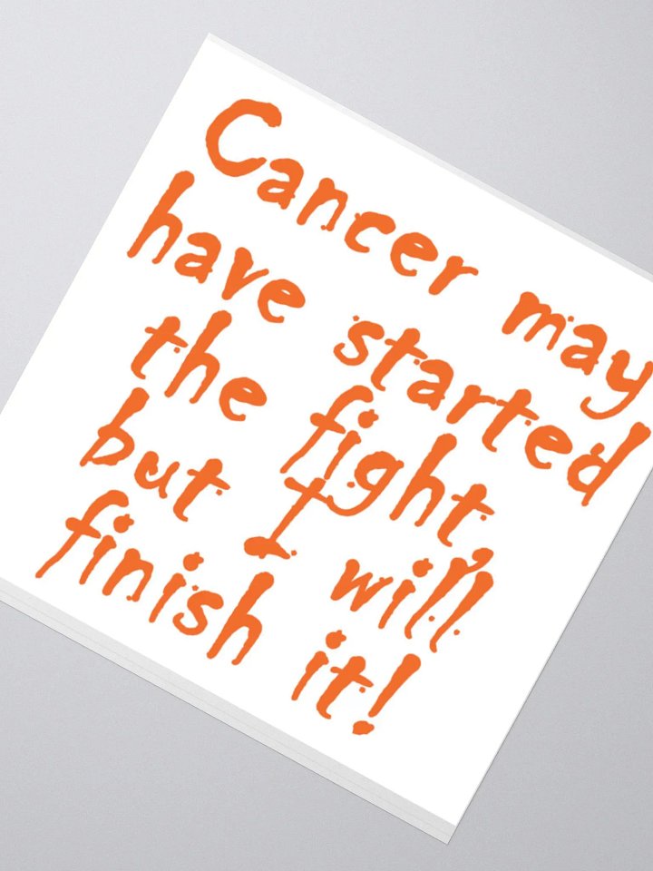 Cancer started it! product image (2)