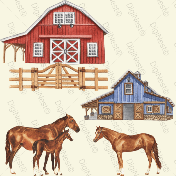 Farm and Countryside Watercolour Art product image (2)