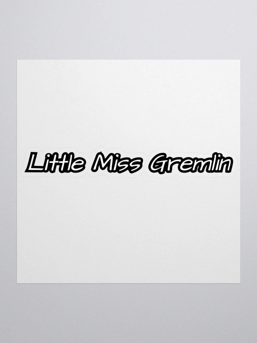 Whimsical Kiss Cut Stickers - Little Miss Gremlin product image (2)
