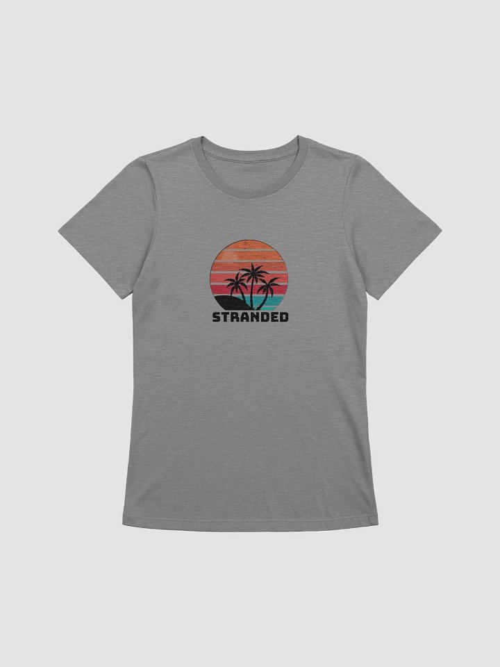 "Stranded" Palms Vintage Style Tee, Women's Fit product image (5)