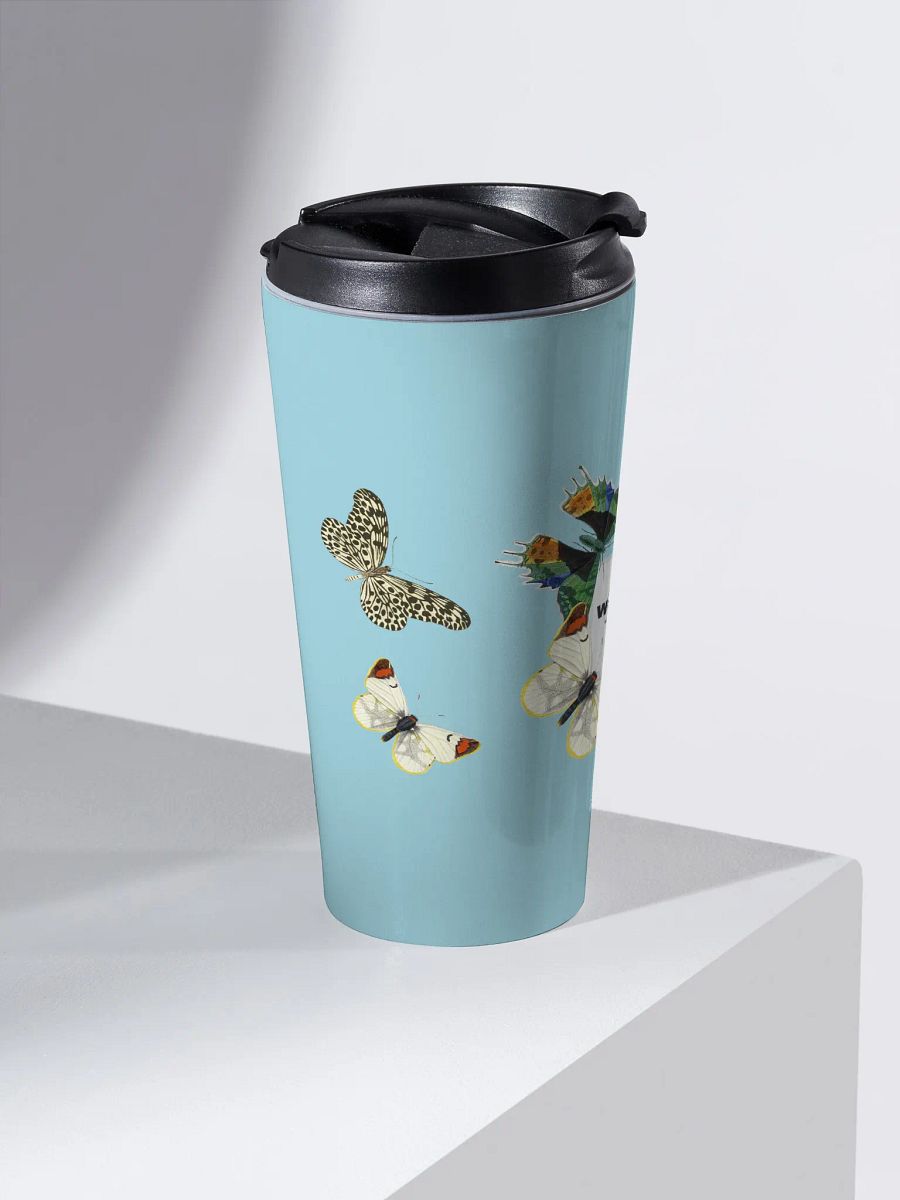 2025 "Pure Worship" | Butterfly Collage Stainless Steel Travel Mug product image (2)