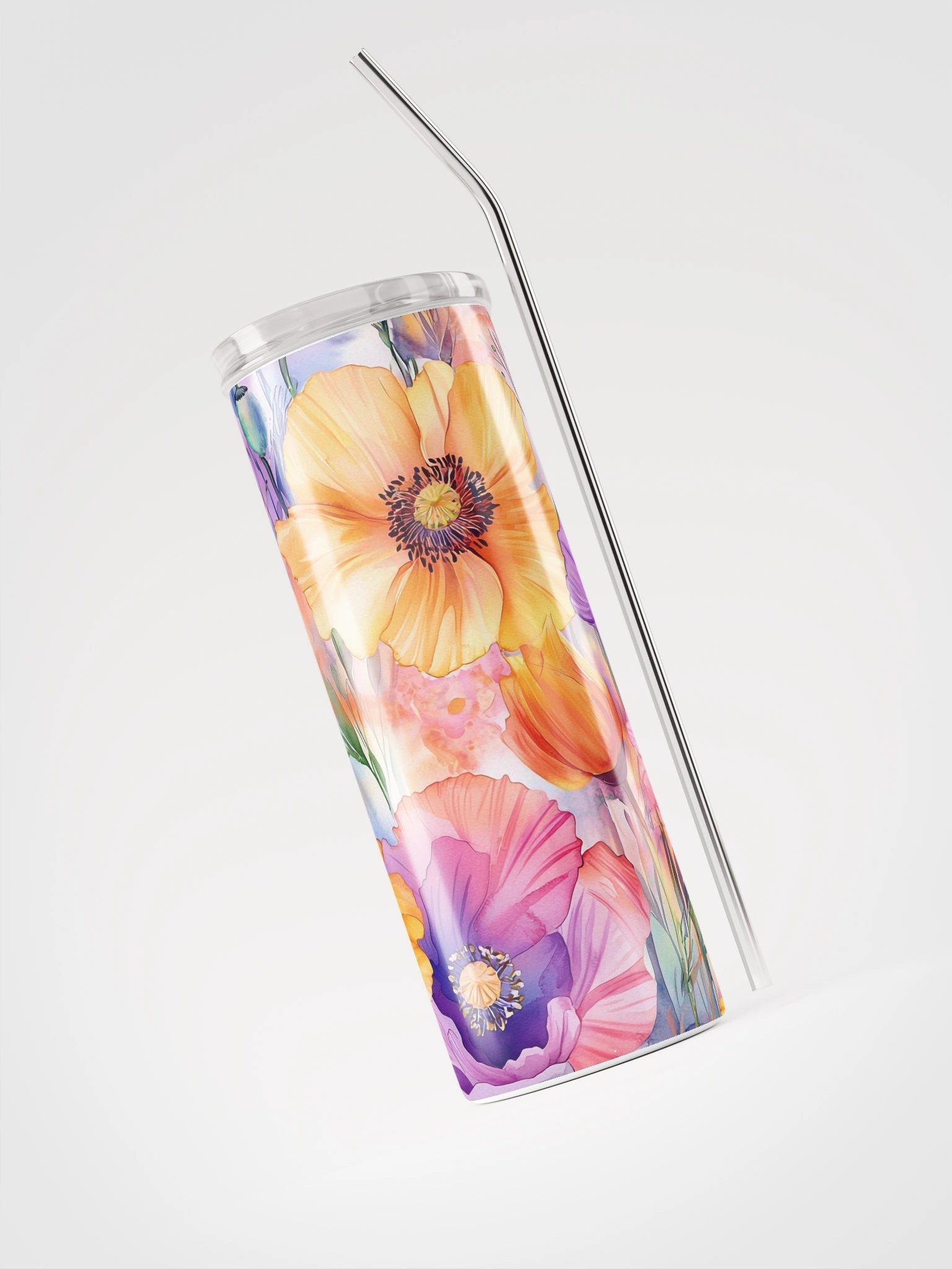 Flower Crush Stainless Steel Tumbler product image (3)