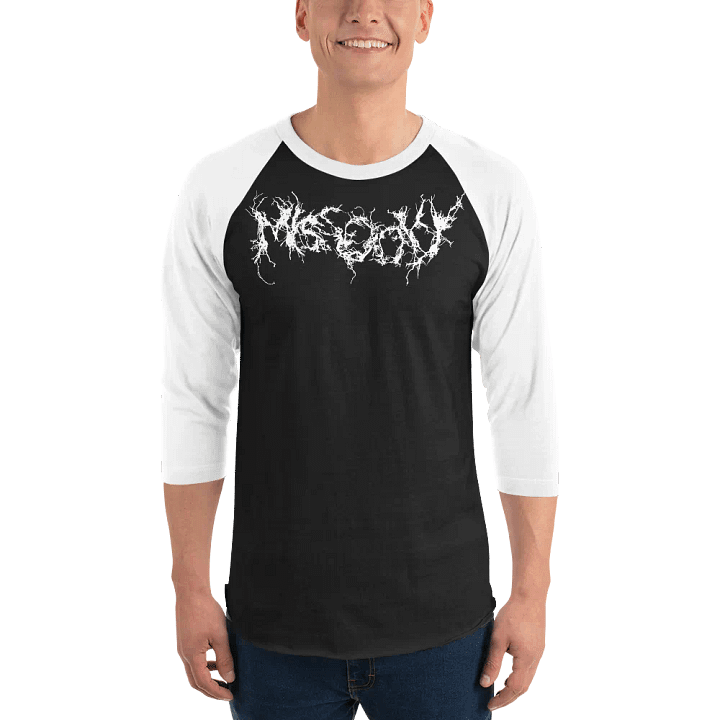 Thats V Metal Shirt! - Black w/ White sleeves product image (1)