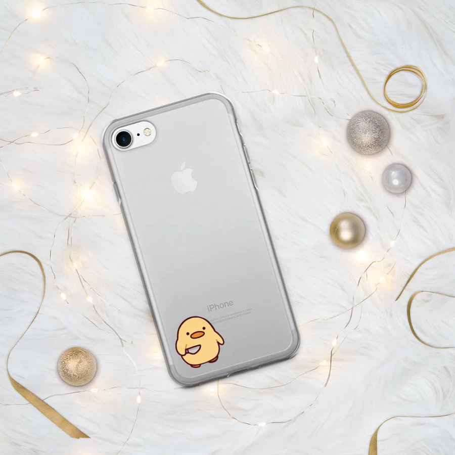 Clear Case for iPhone - Cute Ducky Design product image (334)