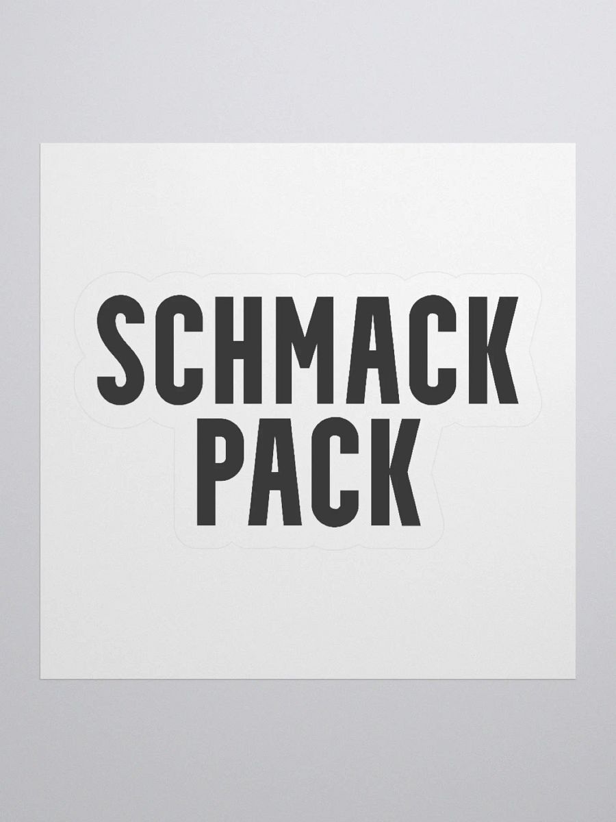 SCHMACK PACK Sticker product image (2)