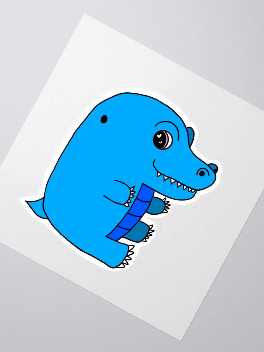Blue Floofy Alligator product image (4)