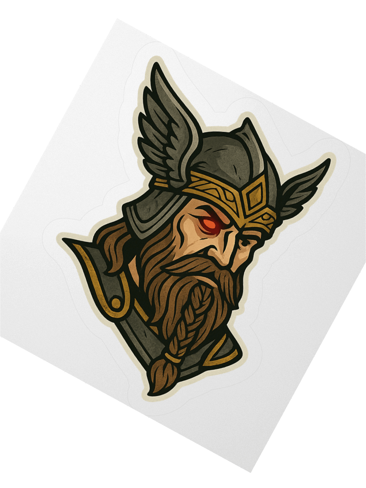 Odin Kiss Cut Stickers product image (2)