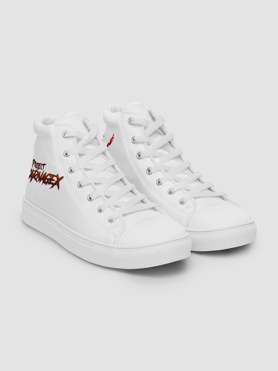 [projectcarnagex] Women's High Top Canvas Shoes Allcolor 2003 product image (4)