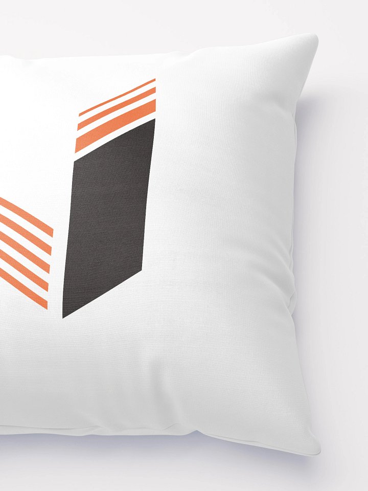 CLASSIC Logo Pillow • White product image (2)