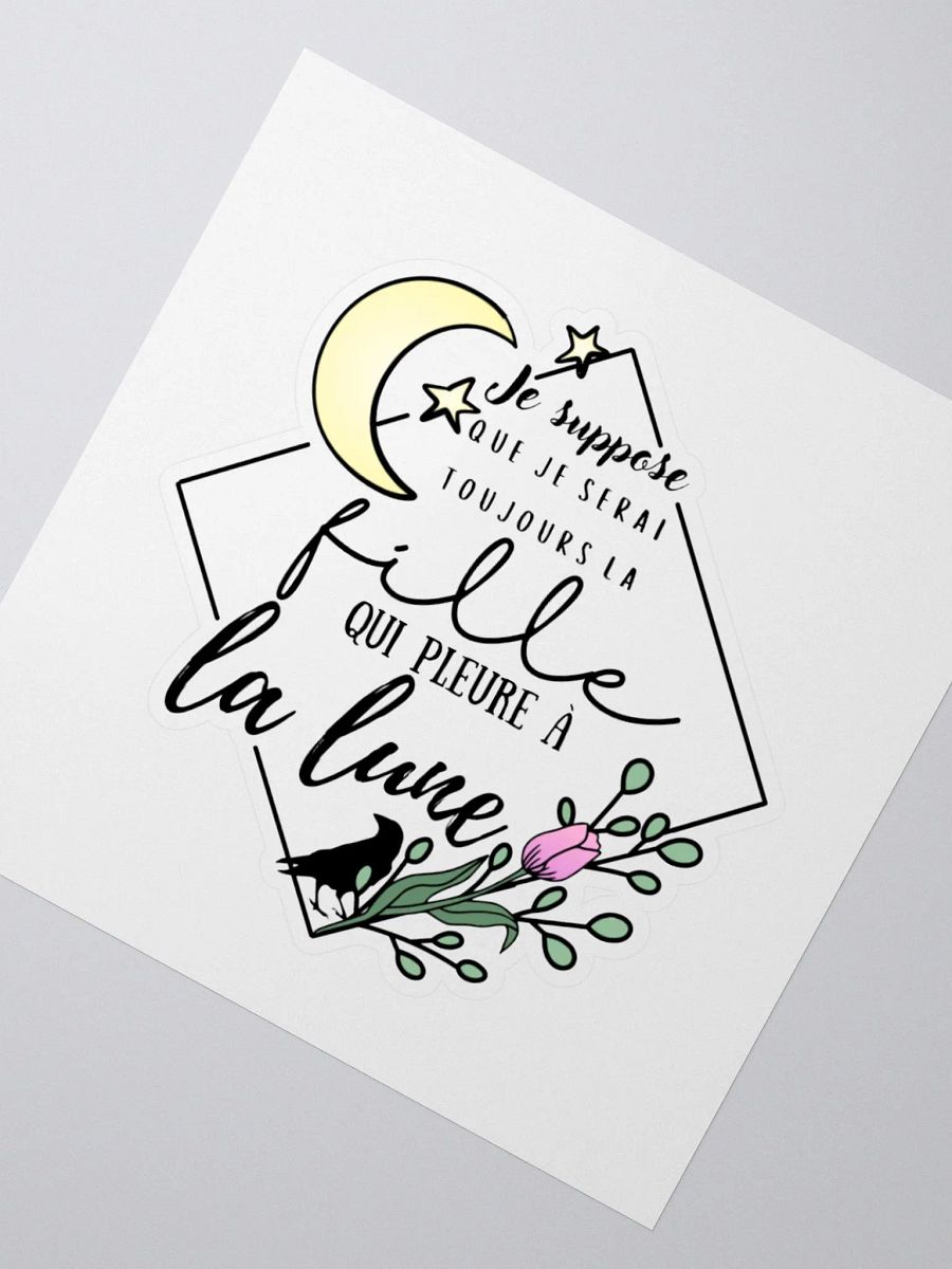 Pleure A La Lune Sticker product image (2)