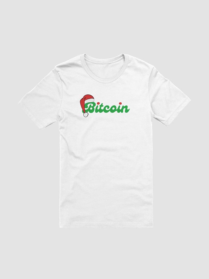 Santa Hat Bitcoin T-Shirt product image (620)