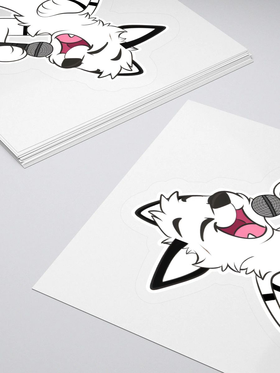 Bolt Singing Kiss Cut Stickers product image (7)