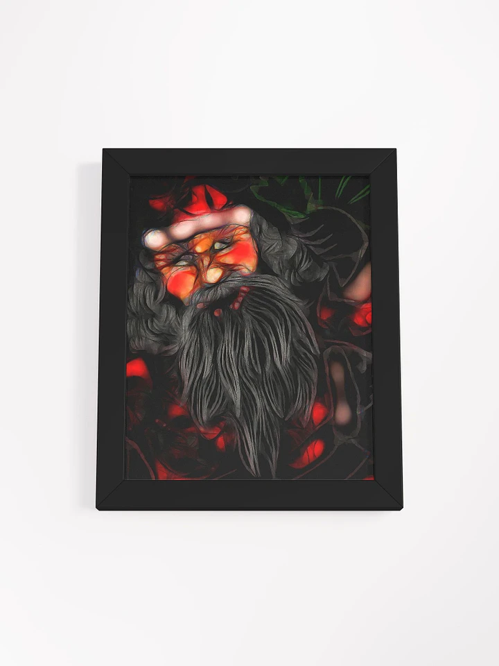 Santa Drawing Framed Poster product image (7)