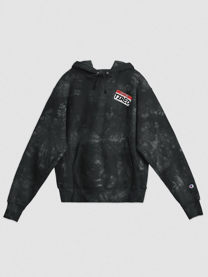 Tired dyed hoodie product image (1)