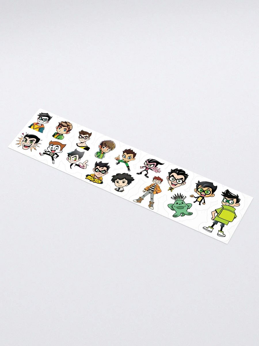 Diverse Cartoon Crew Kiss Cut Stickers product image (1)