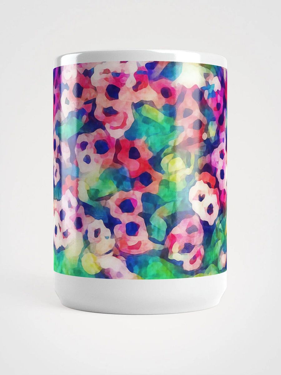 Abstract Graphic | White Coffee Mug | Tea Tree Floral product image (2)