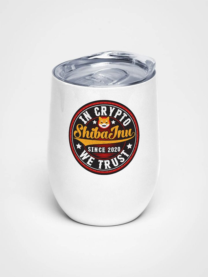 Shiba Inu Cryptocurrency Wine Tumbler product image (1)