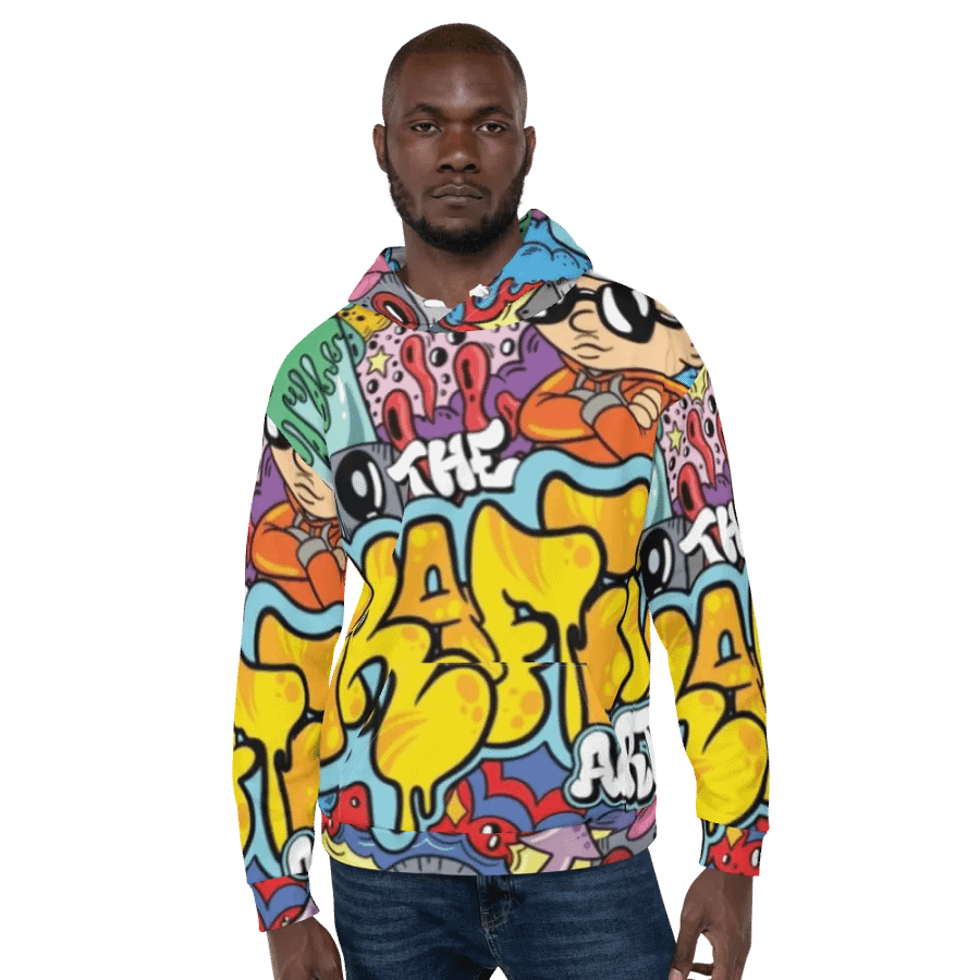 Graffiti Blast Unisex Hoodie product image (6)