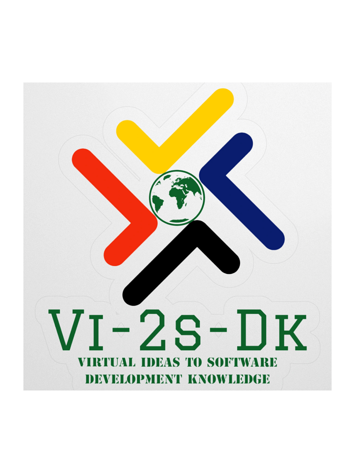 Vi-2s-Dk Global Emblem Kiss Cut Stickers product image (1)