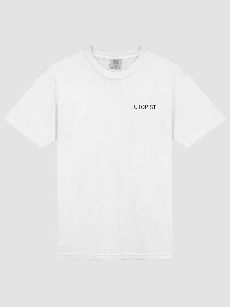 T-SHIRT UTOPIST White FRONT product image (7)