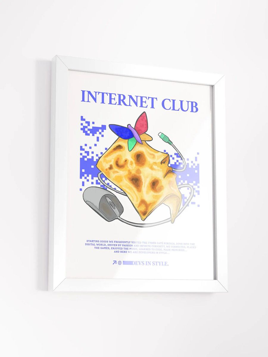 Cyber Café Nostalgia Poster product image (11)