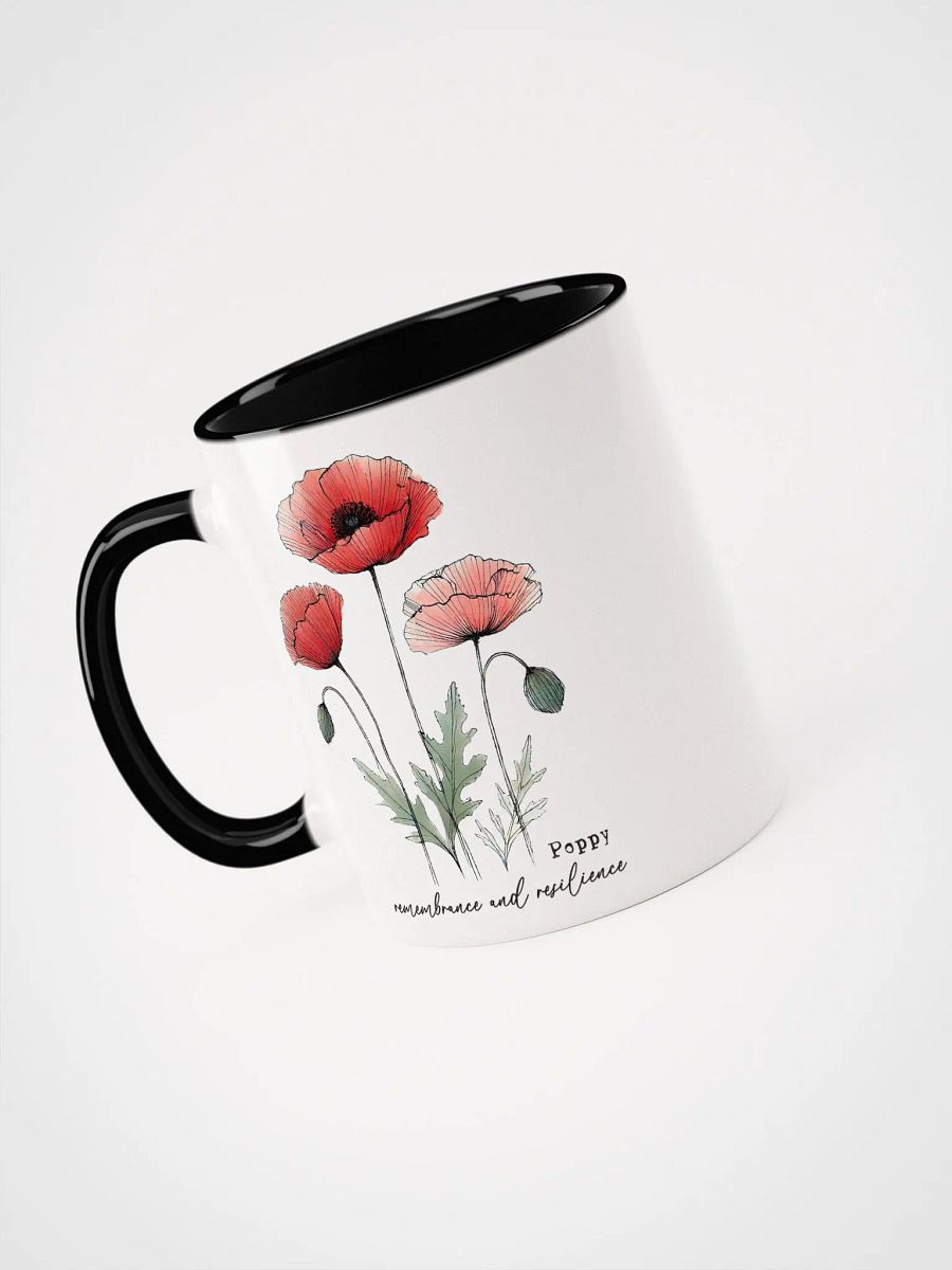 Poppy Inspiration Glossy Accent Mug product image (6)