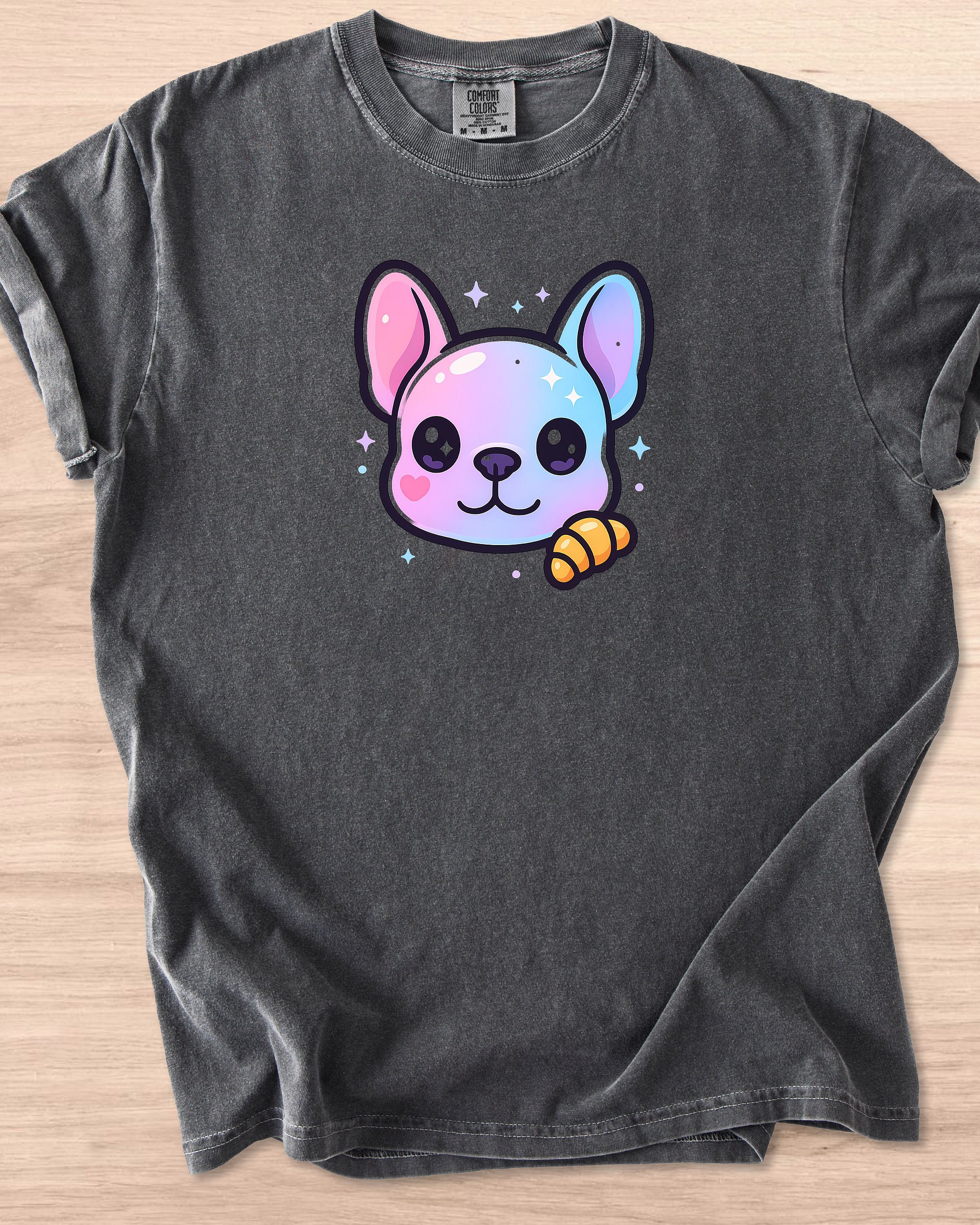 Pastel Bubble Frenchie Tee product image (101)