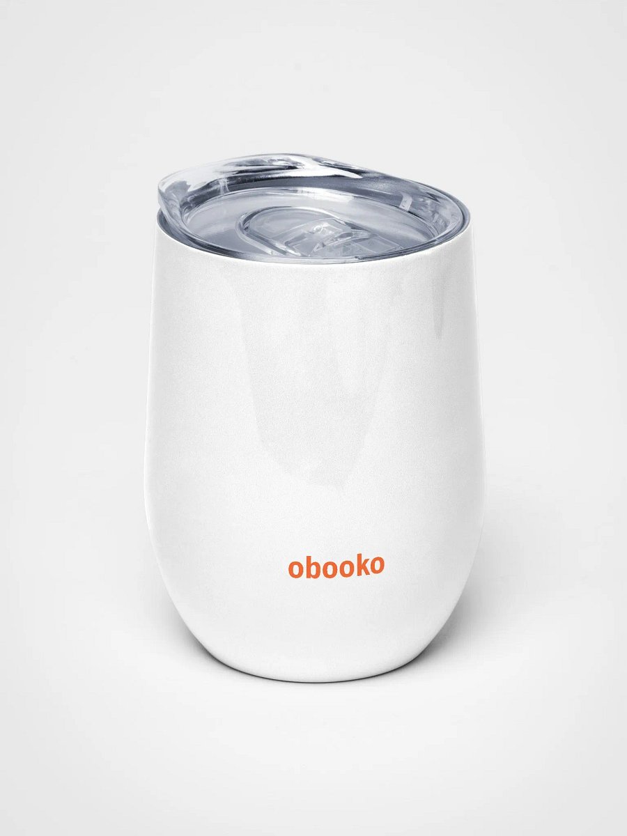 Wine Tumbler "Pairs Well With Prose" Orange product image (2)