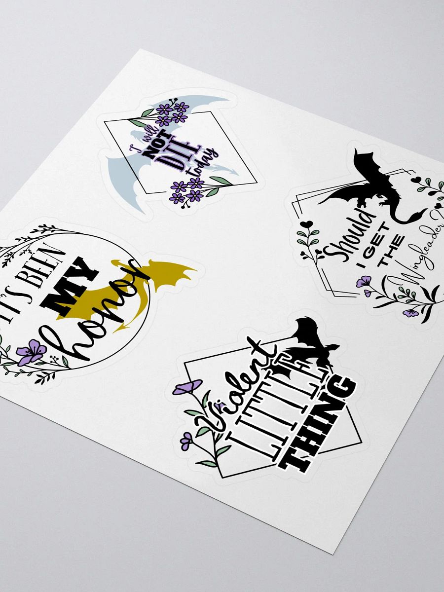 Fourth Wing Sticker Bundle product image (3)
