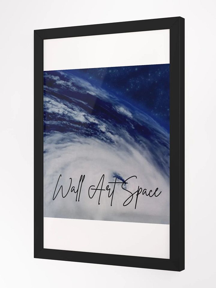 Space View Framed High-Quality Matte Poster (in) product image (2)