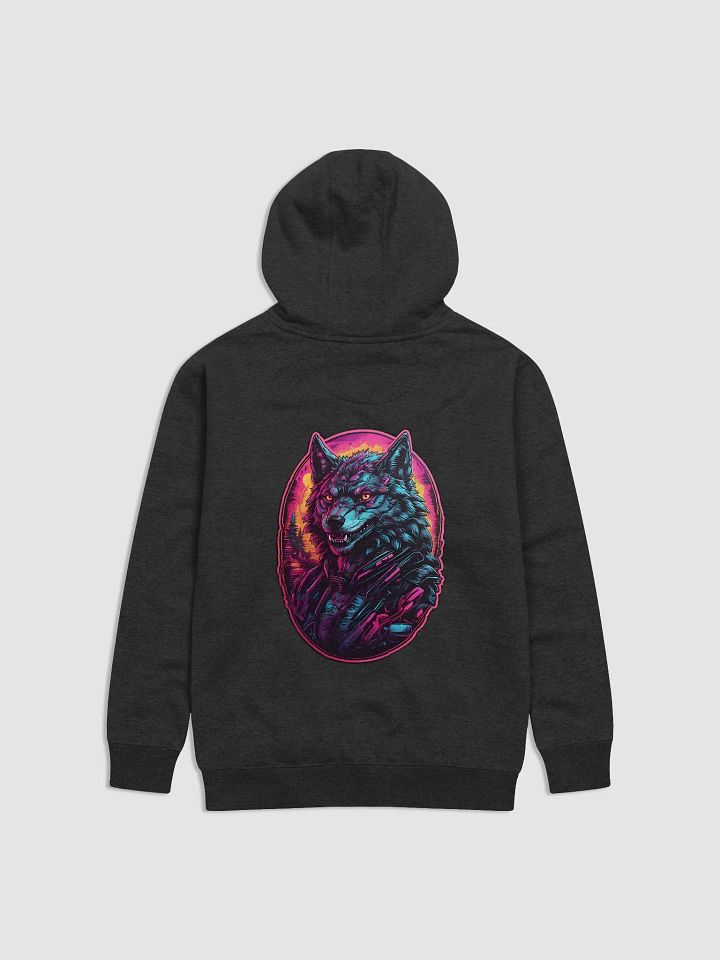 Neon Wolf Unisex Premium Hoodie product image (11)