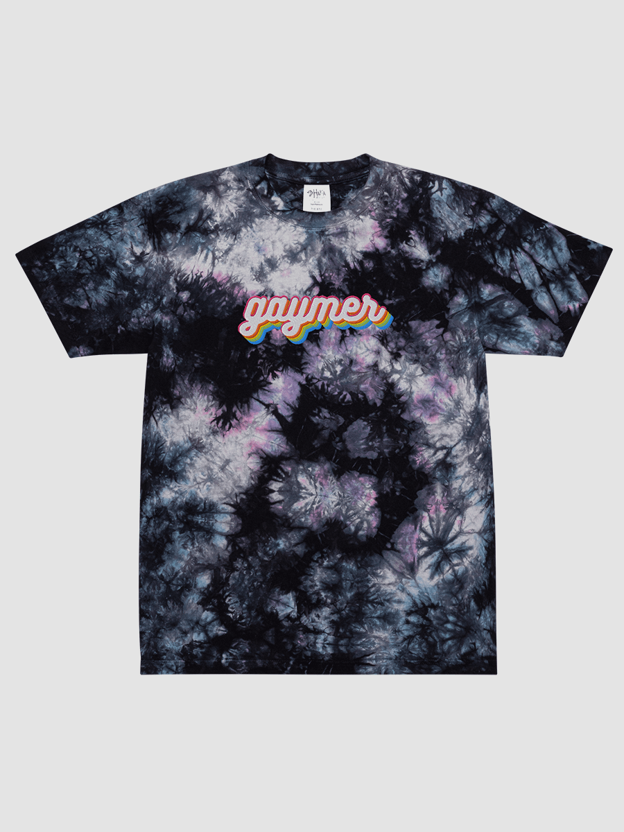 GAYMER TIE DYE TEE product image (1)