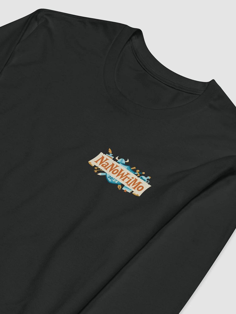 NaNoWriMo 2024 Official Long-Sleeve Tee - Crew Neck product image (3)