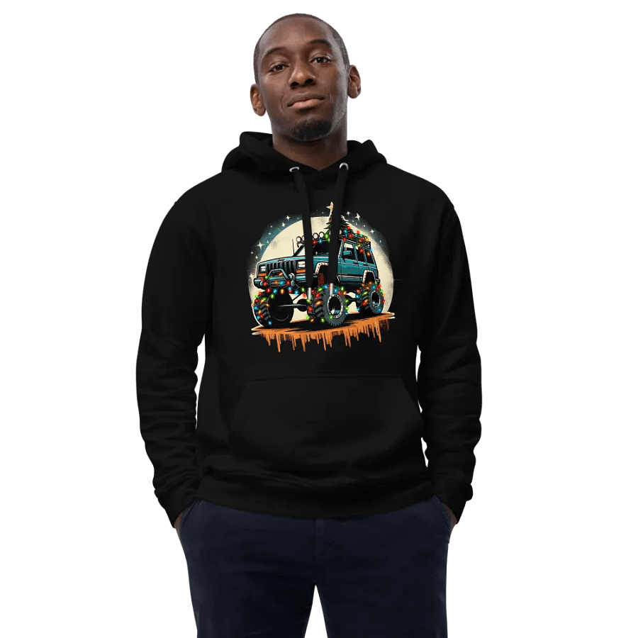 Christmas Jeep Hoodie product image (4)