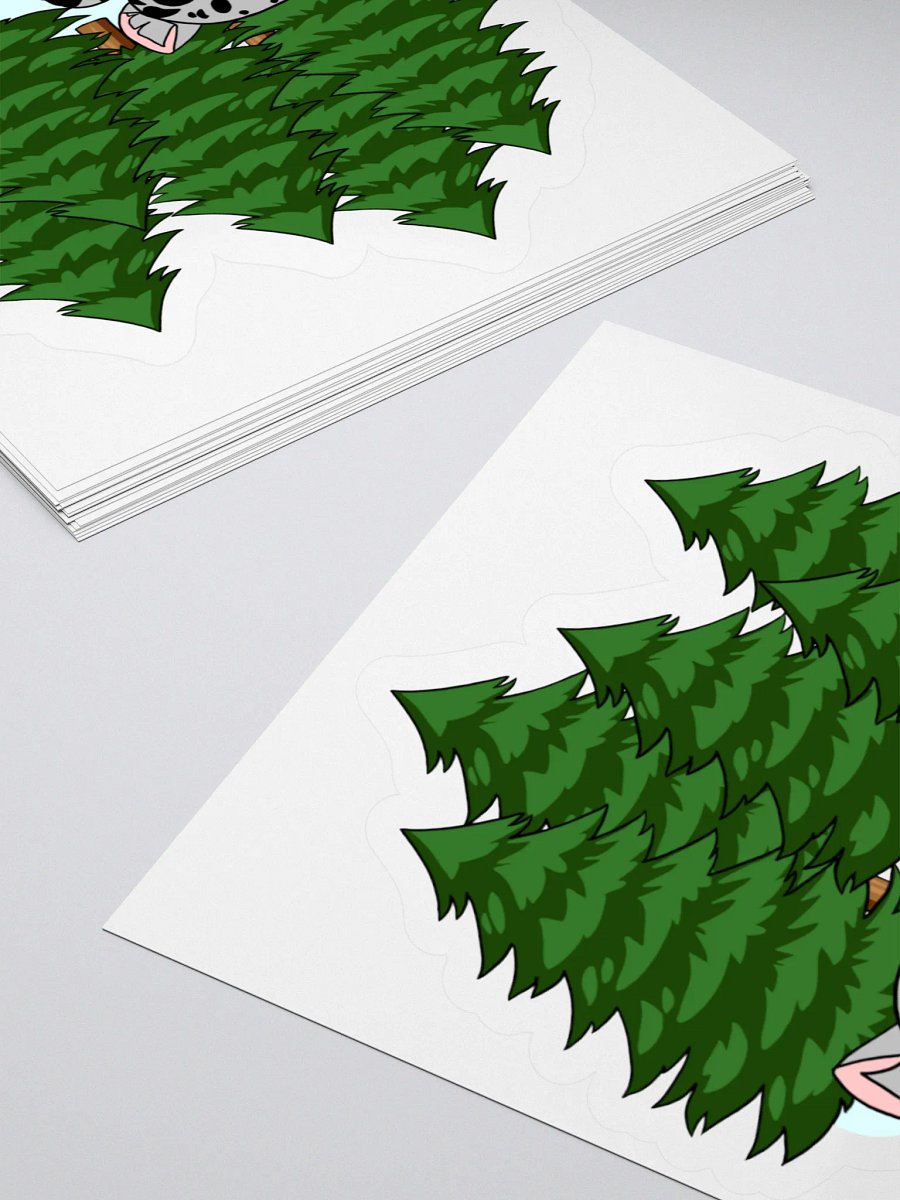 Snow the White Death Cryptikids Sticker product image (11)
