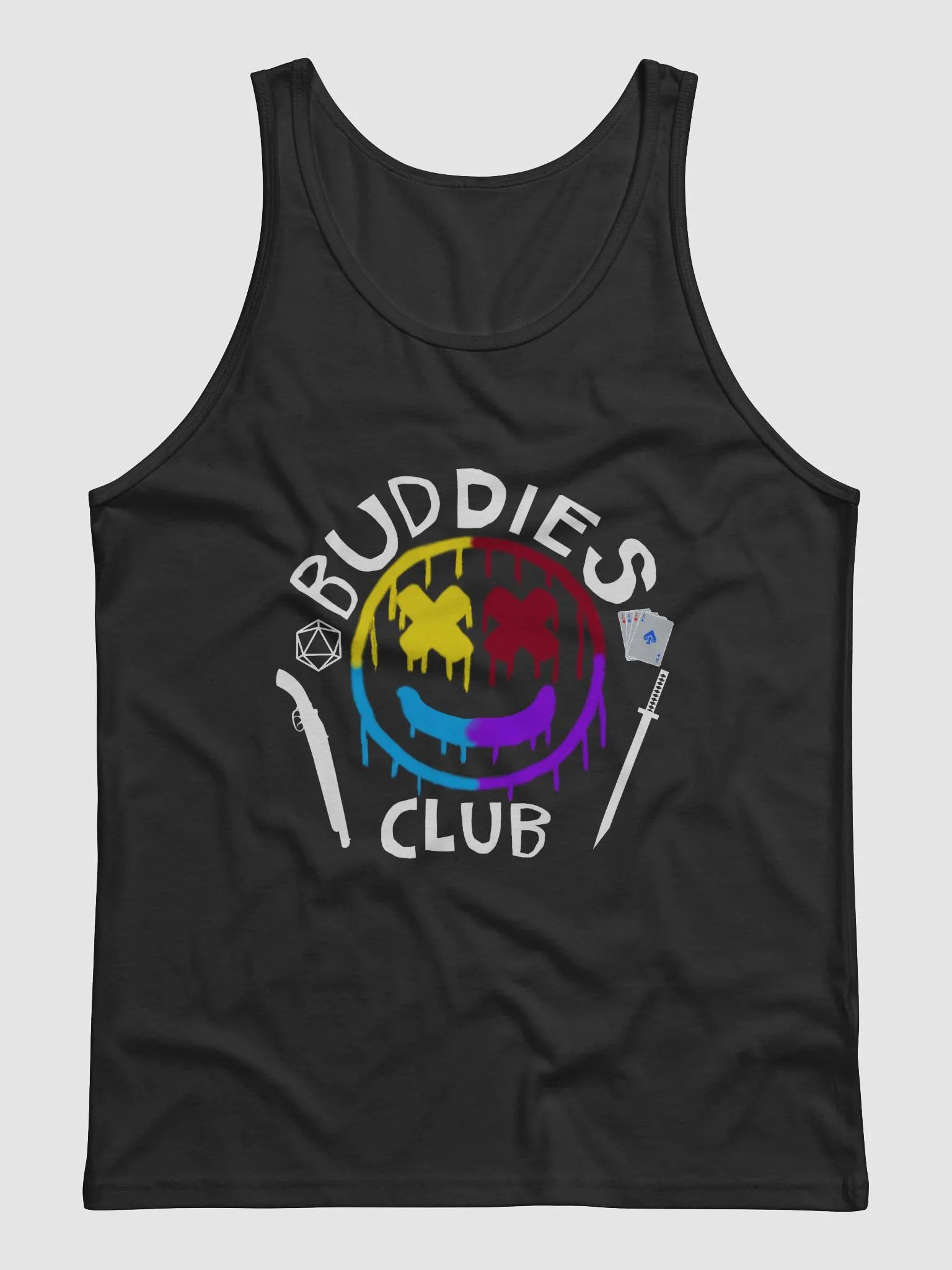 Buddies Club Tank Top (Dark Mode) product image (1)
