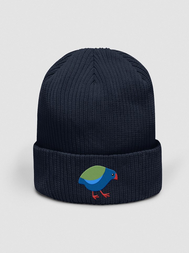 Takahe Organic Cotton Ribbed Beanie product image (1)