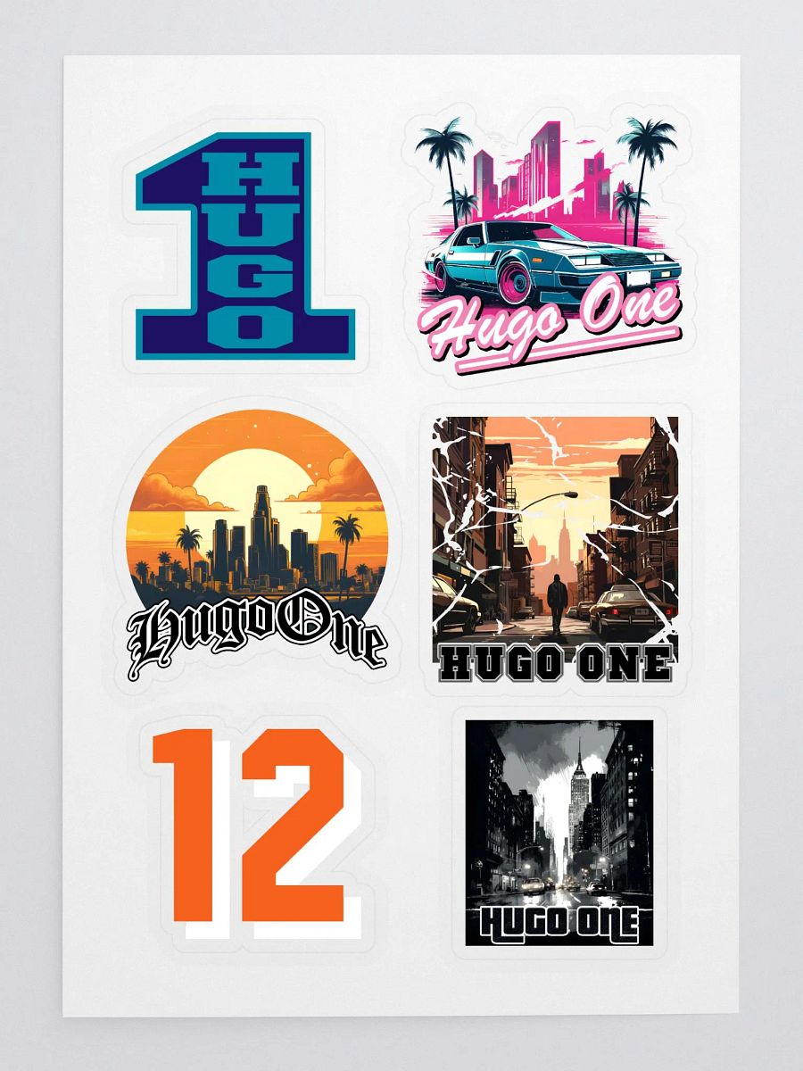 Hugo One Sticker Sheet product image (3)