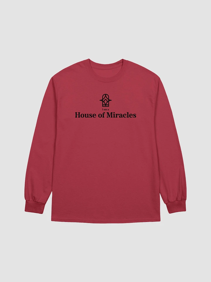 I am a House of Miracles - Longsleeve Color product image (5)