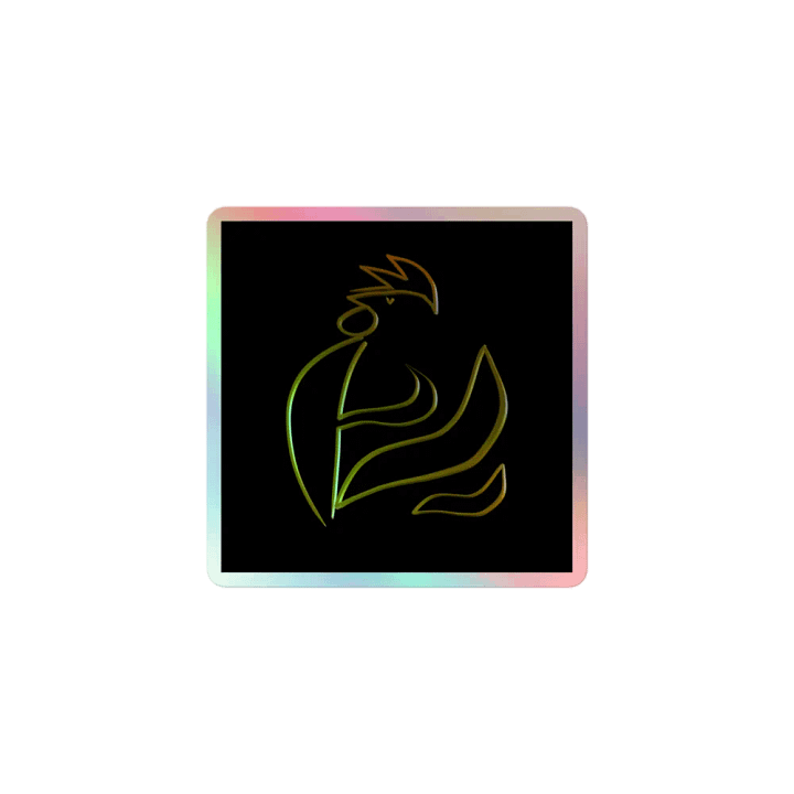 Cock Energy Holographic Sticker Set product image (1)