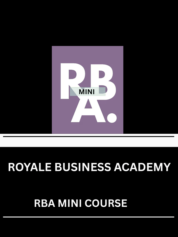 MINI COURSE-ROYALE BUSINESS product image (1)