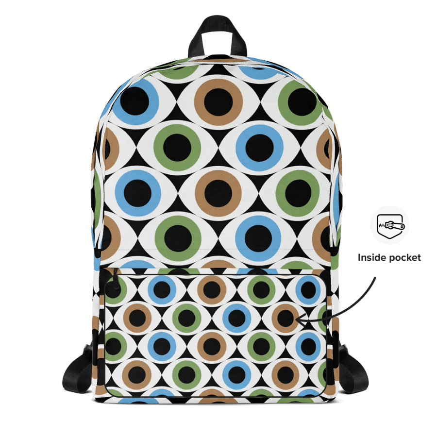 Ethereal Eyes All-Over Backpack product image (5)