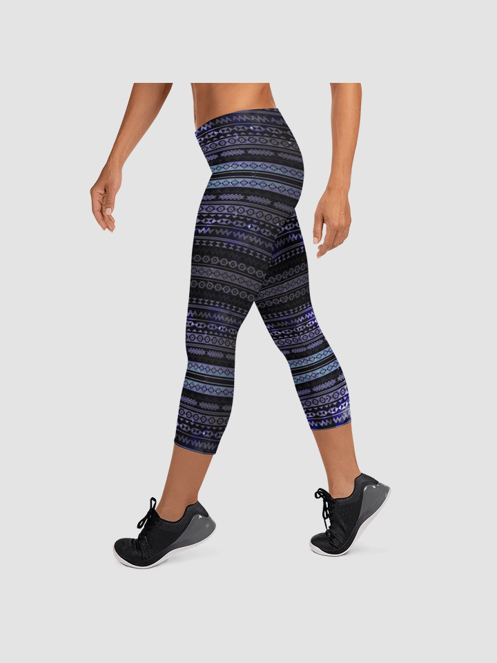 DieselThreads Midnight Aztec Print Capris product image (3)
