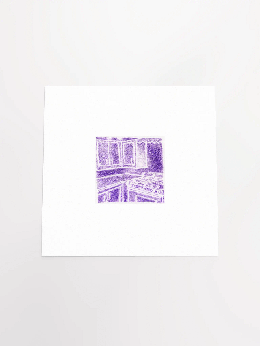 Purple Kitchen Print product image (5)