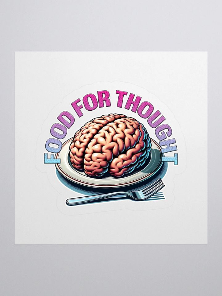 Food For Thought Kiss Cut Sticker Set product image (1)